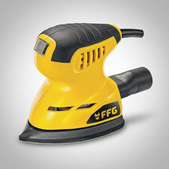 FFG MS 125 Easy Τριβείο Δέλτα Χούφτας 125W με Σύστημα Αναρρόφησης