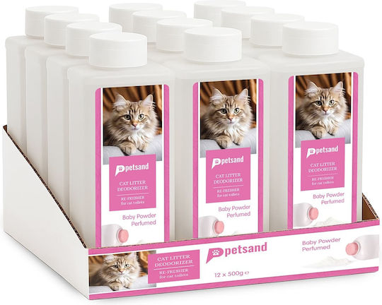 Petsand Katzenstreu mit Duft Babypuder