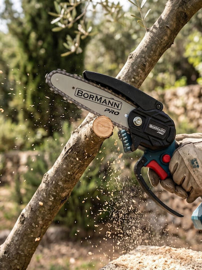 Bormann BBP3916C Pruning Battery Chainsaw Solo Brushless 20V 0.825kg with Blade 15cm