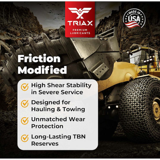 Triax Ulei De Motor Triax Fleet Atlas 15W-40 CI-4 Camioane Și Utilaje 18.92 L