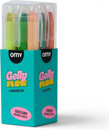 Omy Комплект 9 Пастели Gelly Flow