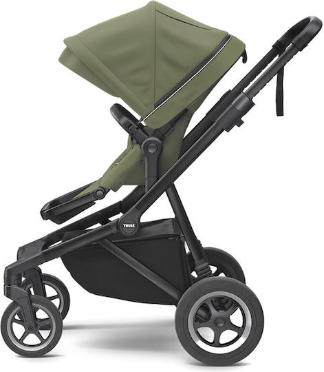 Thule Sleek Reglabil Cărucior pentru Copii Potrivit pentru Nou-Născuți Verde