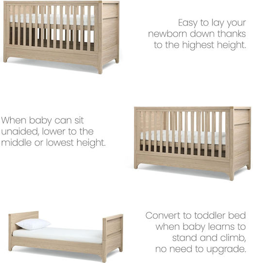 Mamas & Papas Mamas & Papas Babybett Beige
