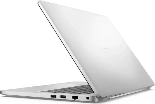 Dell Pro 14 PC14250 14" IPS FHD+ (Ultra 7-255U/16GB/250GB SSD/W11 Pro) Платинено сребрист (US Keyboard)