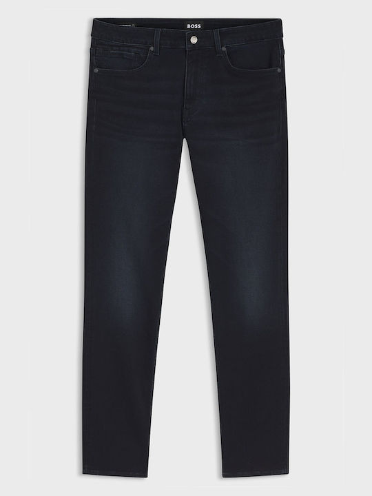 Men's Elastic Slim Fit Blue Jeans Pants