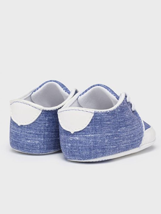 Mayoral Βρεφικά Sneakers Αγκαλιάς Μπλε
