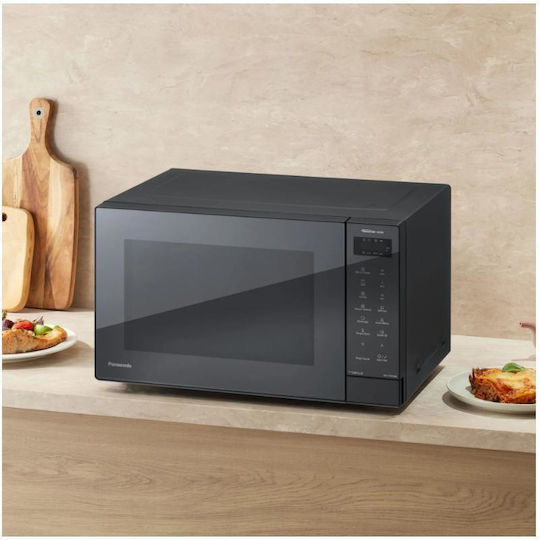 Panasonic Φούρνος Μικροκυμάτων με Grill 31lt Μαύρος