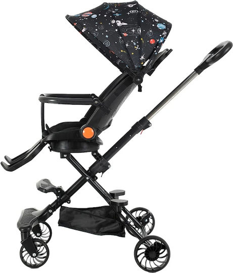 KD-2012 Cărucior Reglabil pentru Copii Potrivit de la 6+ Luni Multicolor