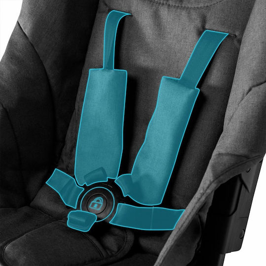 Kidnort Fjallrav Cărucior pentru Copii Potrivit pentru Nou-Născuți Verde 7kg