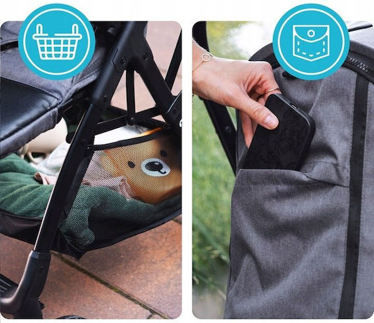 Kidnort Fjallrav Cărucior pentru Copii Potrivit pentru Nou-Născuți Verde 7kg
