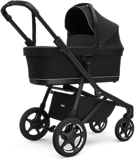 Thule Sleek 2 Reglabil Cărucior 2 în 1 Potrivit pentru Nou-născuți Negru