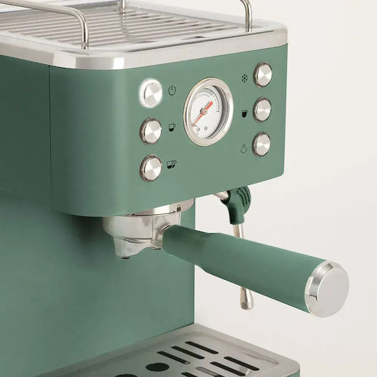 Create Thera Classic Mașină Espresso 1350W Presiune 20bar Verde