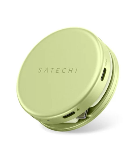 Satechi OntheGo USB-C Докинг станция с HDMI 4K PD Ethernet Зеленa
