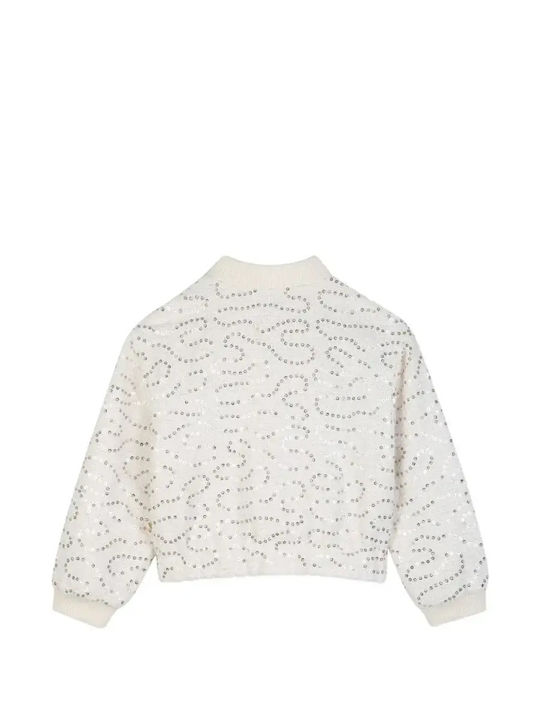 Kids Casual Short Ecru Jacket