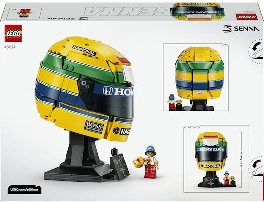 LEGO Ediții Formula 1 Casca Ayrton Senna pentru 14+ Ani 931 buc