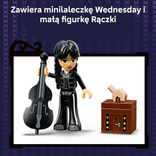LEGO Rucsac Wednesday Wednesday pentru 9+ Ani 401 buc