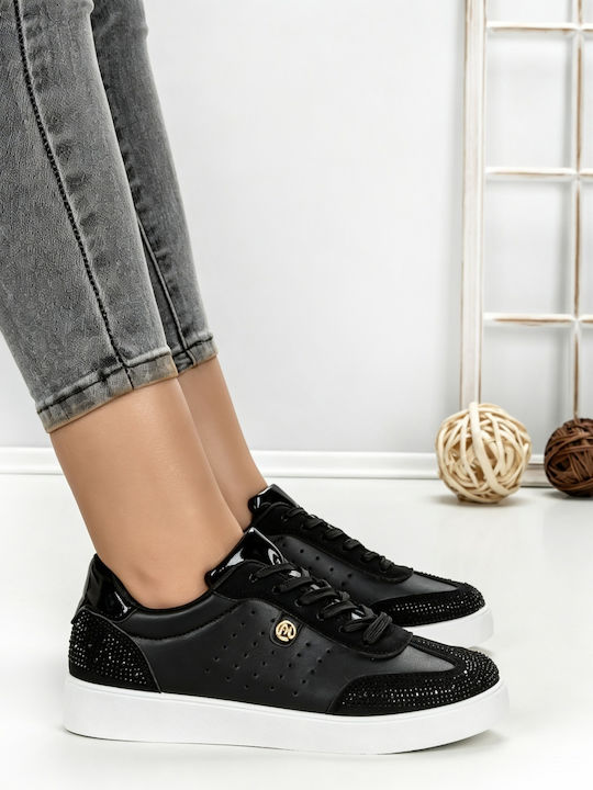 Adidași Flatforms Pentru Femei Negri