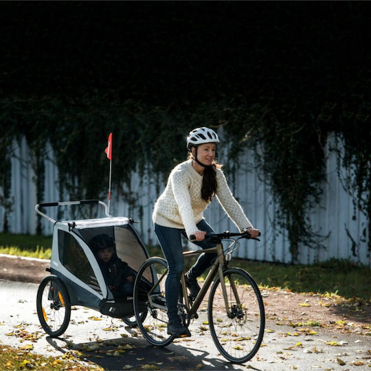 Thule Stroller Chariot Thule Coaster Xt Albastru Deschis
