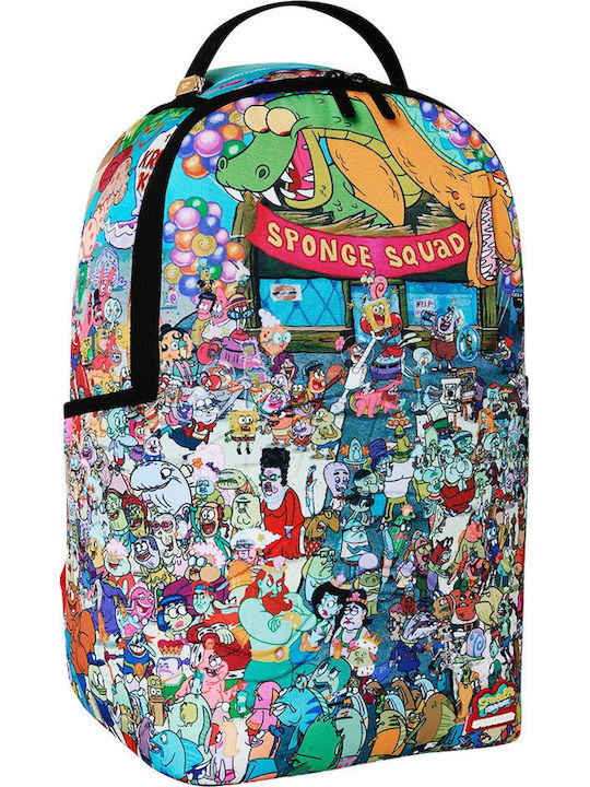 Sprayground Ученическа раница за Гимназия Spongebob Crowd