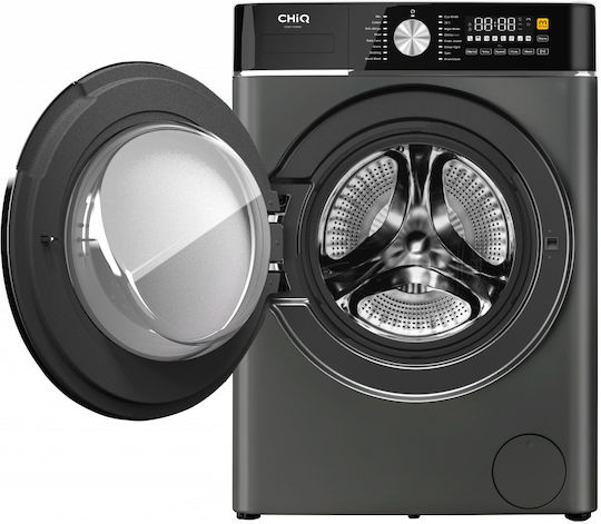 CHiQ Washing Machine 8kg 1400 Turns Silver MG80-14596BS
