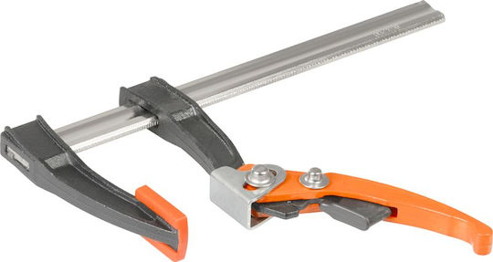Menghină Clichet Fixare Menghină 80 X 400 Mm Prindere Rapidă Reglare Ușoară A Forței Dulgherie Asamblare Diy