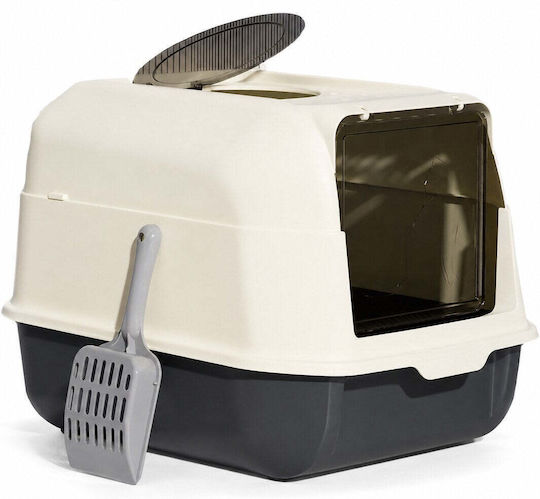 Toaletă pentru pisici cu Filtru Gri M51 x L36 x Î34cm