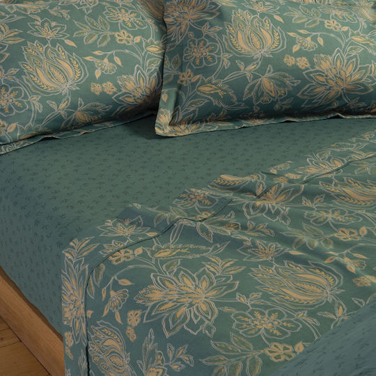 Nef-Nef Homeware Elinda Комплект Чаршафи Супердвойни 240x270см Екрю (4бр)