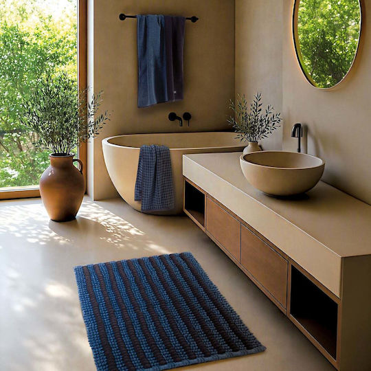 Nef-Nef Homeware Кърпа за лице Homeware 50x90см. Петролен син Върху 550гр/м²