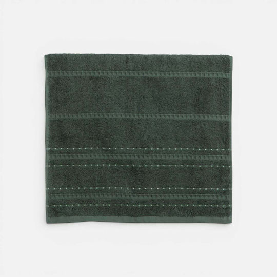 Nef-Nef Homeware Hand Towel Homeware 30x50cm Green 500gr/m²