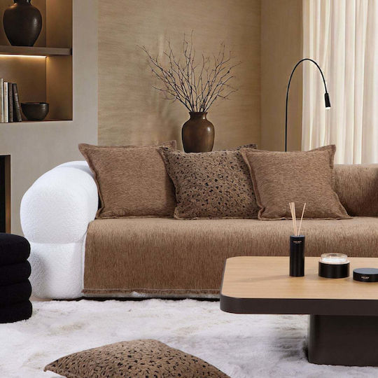 Nef-Nef Homeware Venezia Покривка за триместен диван Шенил 170x300см Зелен