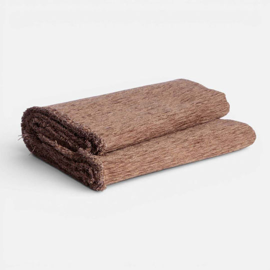 Nef-Nef Homeware Venezia Фотьойл Throw Шенил 170x180см Кафяв