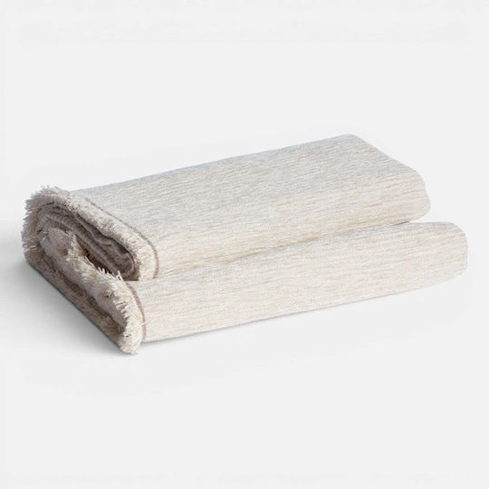 Nef-Nef Homeware Venezia Фотьойл Throw Шенил 170x180см Кафяв