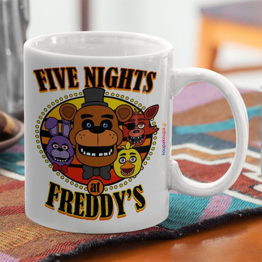 Koupakoupa Five Nights At Freddy's Керамична Чаша 330ml