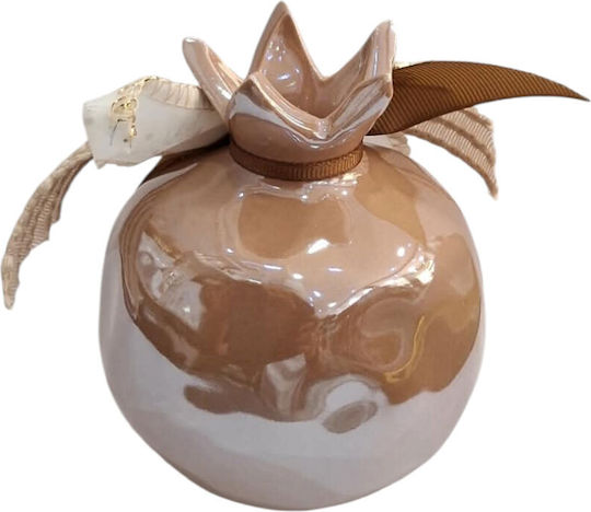 Kalliopi Silver Talismane Norocoase De Anul Nou Rodie Maro Ceramică 2027 8x10cm