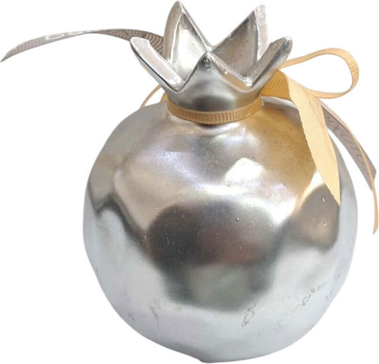 Kalliopi Silver Щастие За Дома Нар Сребрист Керамика 2027 8x10см