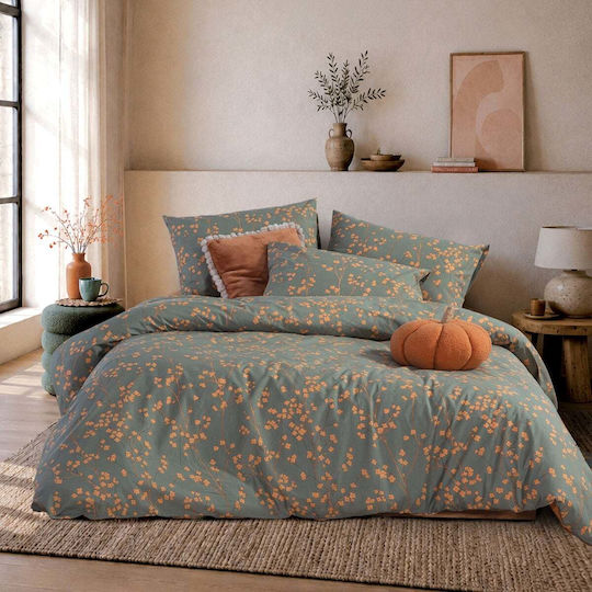 Nef-Nef Homeware Bettbezüge Super-Queen 240x230cm Grüne
