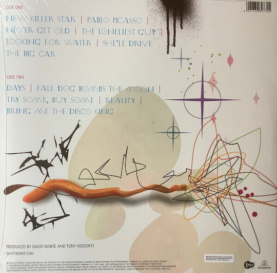 David Bowie Reality Vinyl