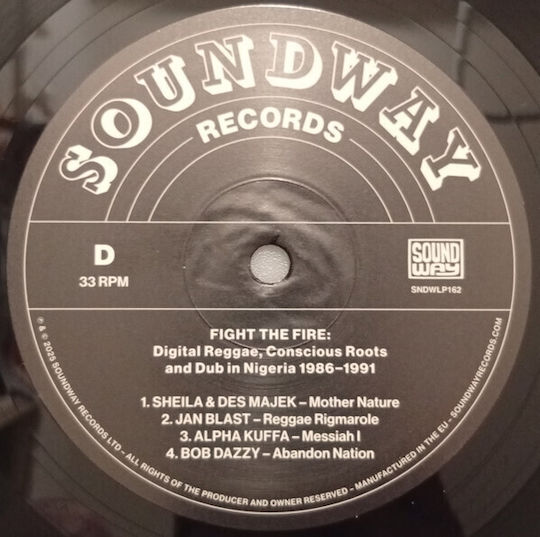 Various Fight Fire Digital Reggae Conscious Roots & Dub In Nigeria 1986-1991 Vinyl