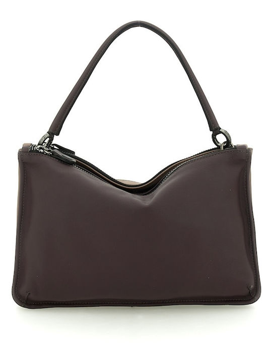 G11 Duo Leather Women's Shoulder Crossbody Brown Bag