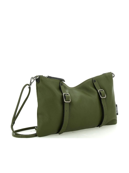 Beyonce Leather Women's Shoulder Crossbody Bag Green