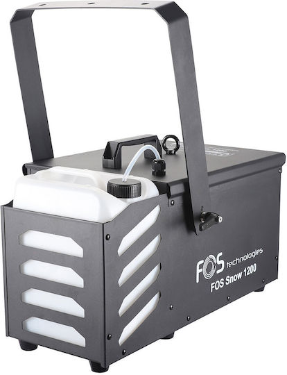 Fos Technologies 1200 Schneemaschine 1200W mit Drahtlosem Controller und Verbindung mit Lichtsteuerung