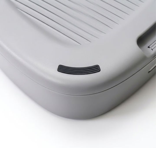 Relaxdays Toaletă cu capac Alb până la 30kg