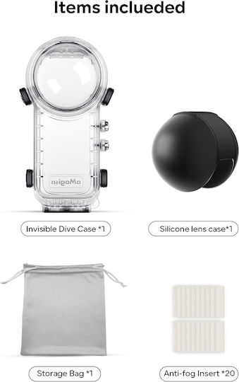 Водоустойчива Калъфка Amagsin Insta360 X4 Full Invisible 50 Метра