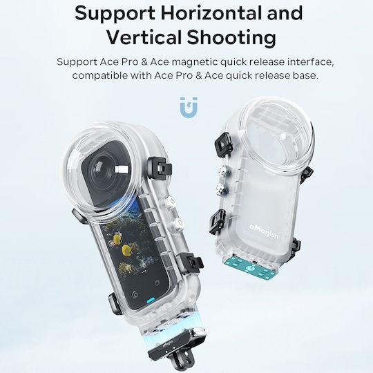 Водоустойчива Калъфка Amagsin Insta360 X4 Full Invisible 50 Метра