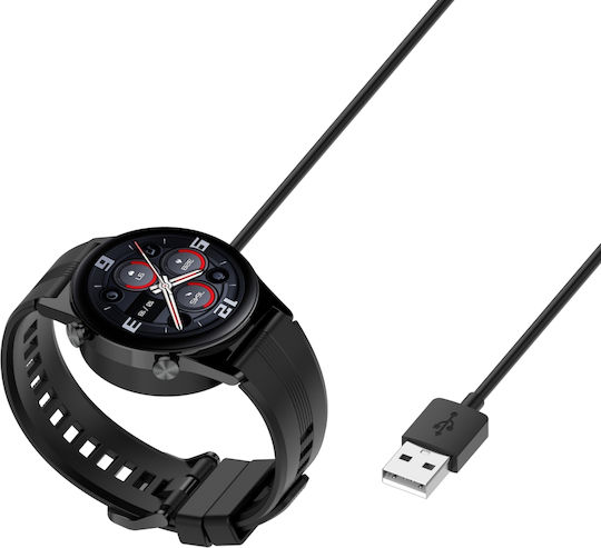 Honor Watch 5 USB Порт Вграден Магнитен Кабел За Зареждане На Часовник Черен