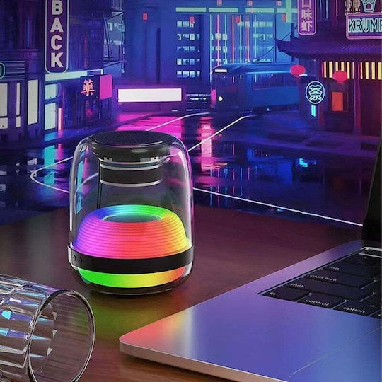 Bluetooth Speaker 10W With Battery Life Up To 15 Hours Transparent CY-L30
