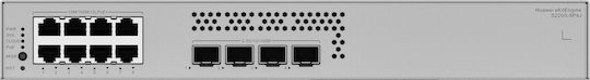 Huawei S220S-8P4J Managed L2 Switch with 8 Gigabit (1Gbps) Ethernet Ports and 4 SFP Ports