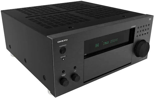 Onkyo Home Cinema Amplifier 4K/8K 11 Channels 140W/8Ω with HDR and Dolby Atmos Black