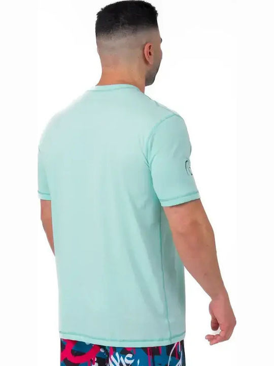 Titan Box Wear Мъжка Къс Ръкав Блуза 673268333 За Бокс Синя