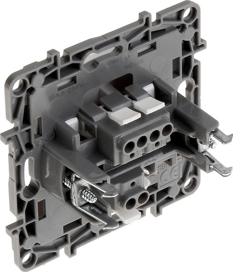 Legrand Niloe Recessed Wall Switch without Frame White